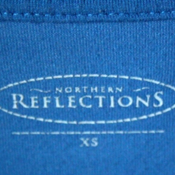 Northern reflections top, blue, size XS - Picture 4 of 6
